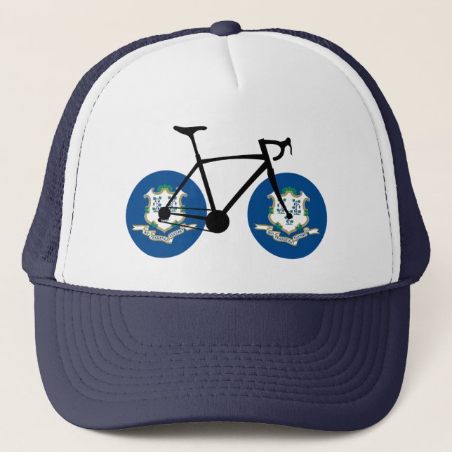Connecticut Flagcykling Keps (Framsida)