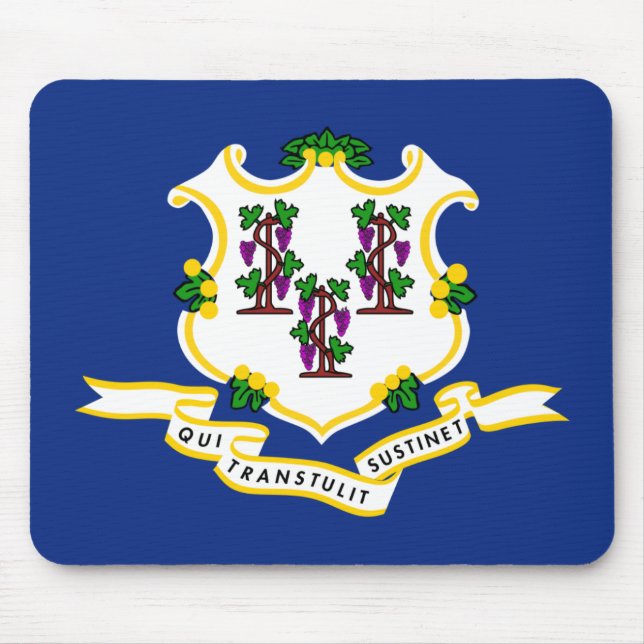Connecticut Flagga Musmattor (Framsidan)
