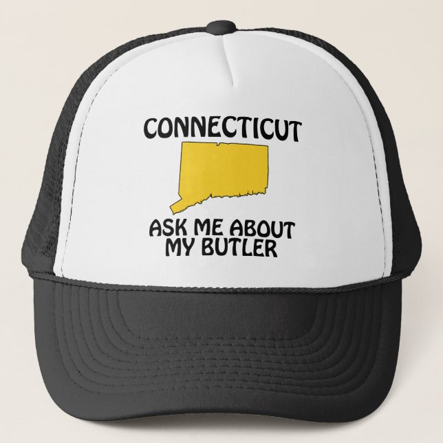 Connecticut - Fråga mig om min betjänt Keps (Framsida)