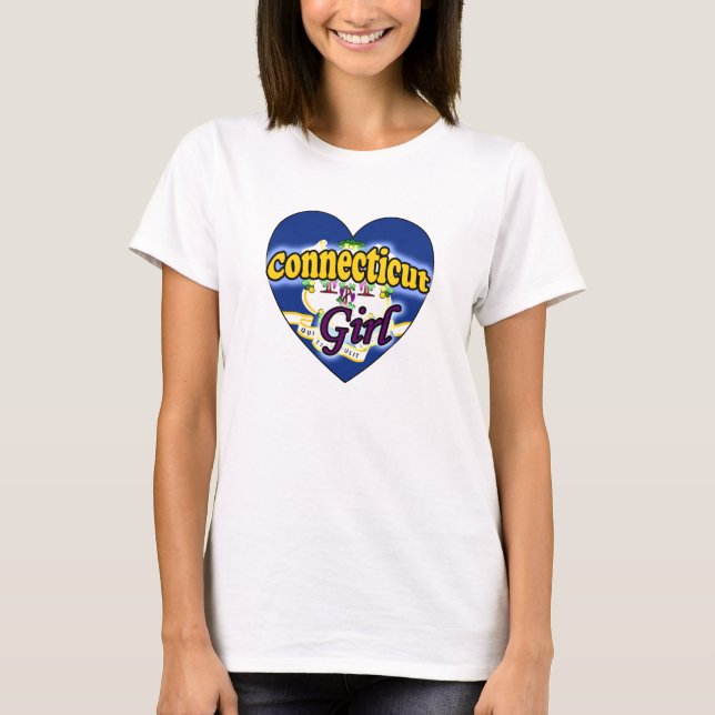 Connecticut Girl T-shirt (Framsida)