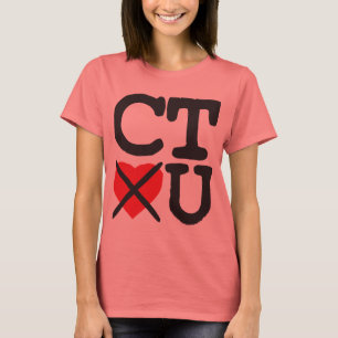Connecticut hatar dig tee
