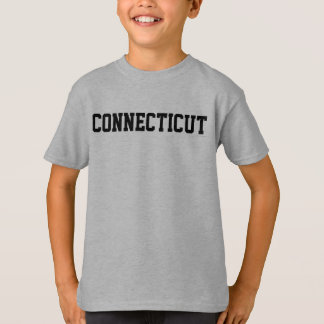 Connecticut Jersey stilsort Black.png T-shirt