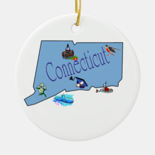 Connecticut julgranprydnad julgransprydnad keramik