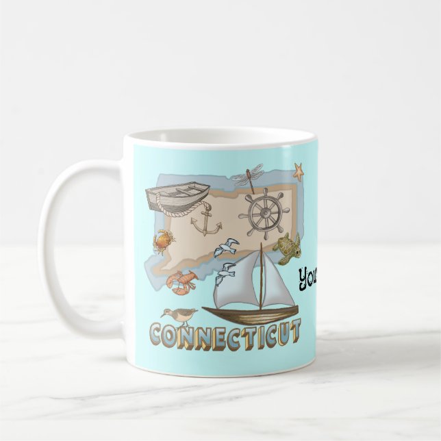 Connecticut Kaffemugg (Vänster)