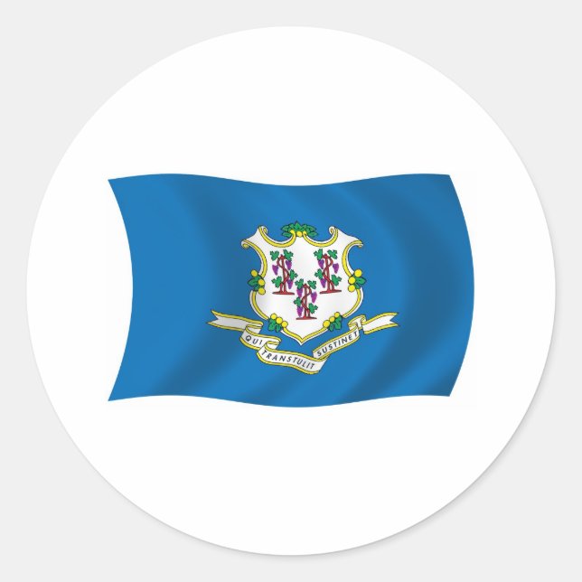 Connecticut Klistermärke (Framsida)