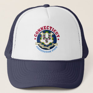 CONNECTICUT KONSTITUTION STATENS FLAGGA KEPS