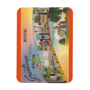 Connecticut Mystic magnet