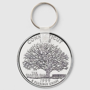 Connecticut Nyckelring