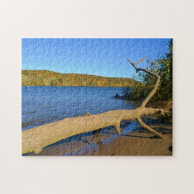Connecticut River Bank Puzzle Pussel (Horisontell)