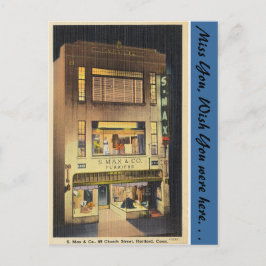 Connecticut, S. Max & Co. Vykort