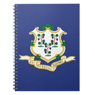 Connecticut Statlig flagga Anteckningsbok