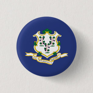 Connecticut Statlig flagga Knapp