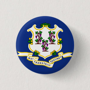 Connecticut Statlig flagga Knapp
