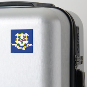Connecticut Statlig flagga Magnet
