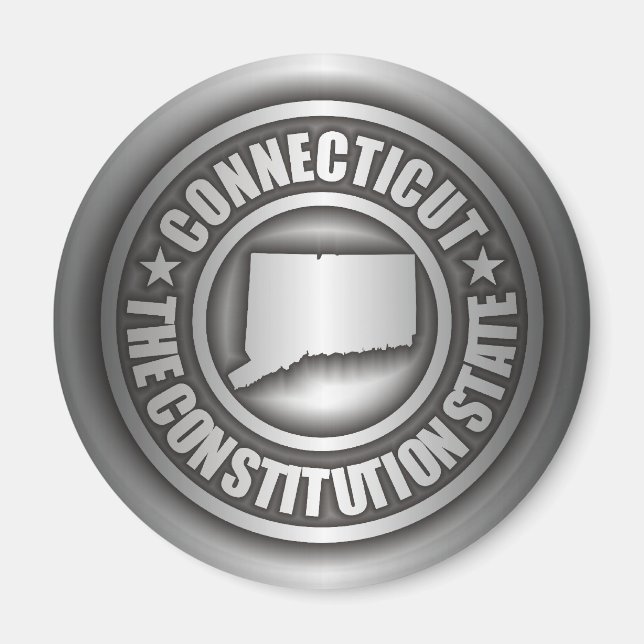 "Connecticut Steel" Magnet (Framsidan)