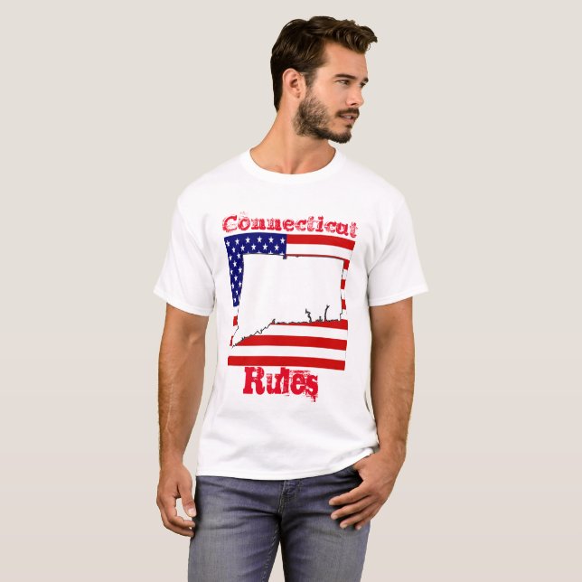 CONNECTICUT   T SHIRT (Hel framsida)