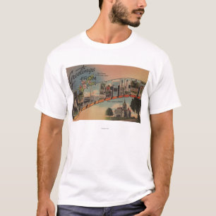 ConnecticutLarge brev ScenesConnecticut T Shirt