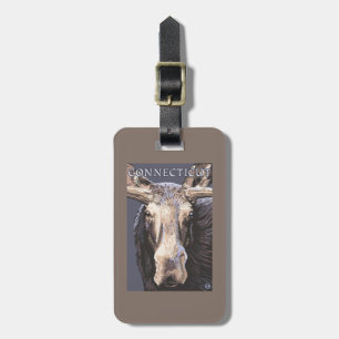 ConnecticutMoose upp slut Bagagebricka
