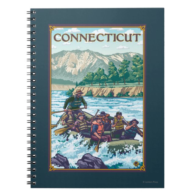 ConnecticutRiver Rawing Scene Anteckningsbok (Framsidan)