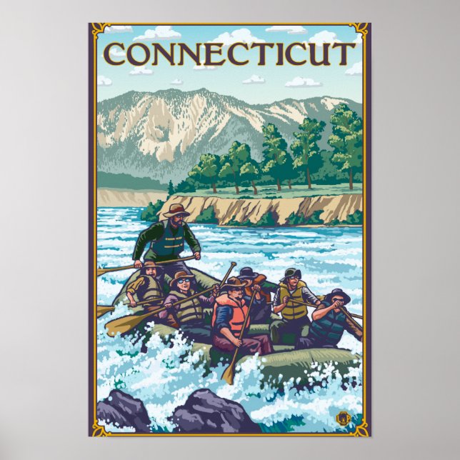 ConnecticutRiver Rawing Scene Poster (Framsidan)