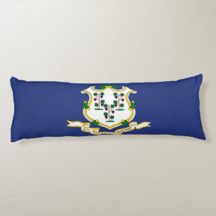Connecticuts statsflagga kroppskudde