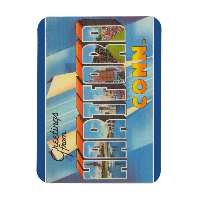 Connecticutt, Hartford Magnet (Vertikal)