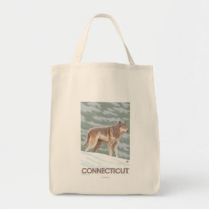 ConnecticutWolf plats Tygkasse