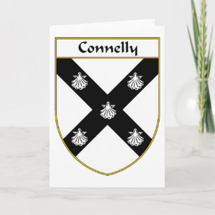 Connelly vapensköld-/familjvapensköld helgkort