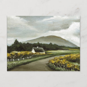 Connemara cottage vykort
