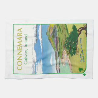 Connemara, Galway Poster Tea Towel Kökshandduk