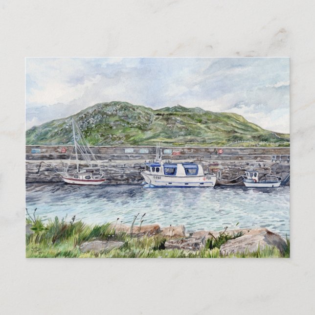 Connemara, Galway vykort (Framsida)