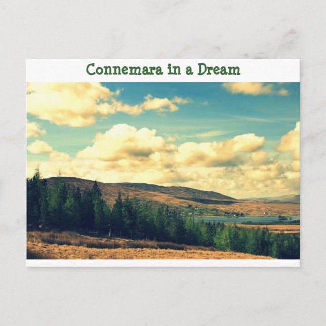 Connemara i en dröm vykort (Framsida)