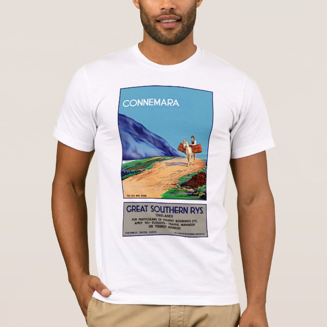 Connemara ~ Irland T-shirt (Framsida)