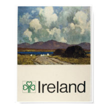 Connemara landskap, Vintage Irish Tourist Board