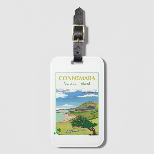 Connemara Luggage Tag Bagagebricka (Framsida vertikal)