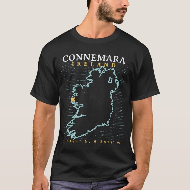 Connemara National Park Ireland T Shirt (Framsida)