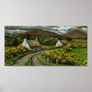 Connemara-stugor Poster