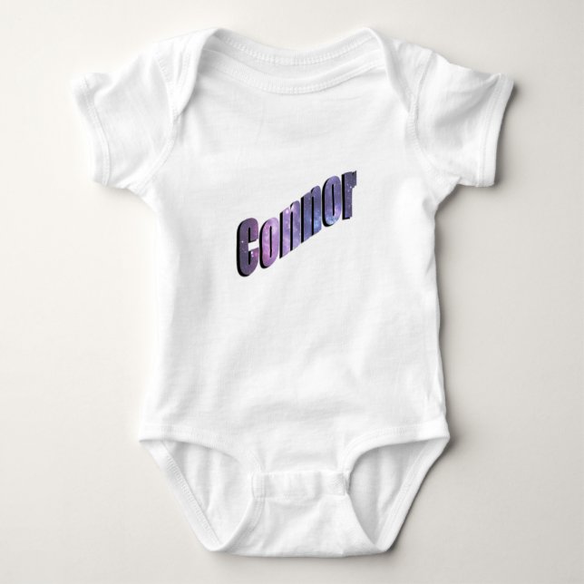 Conner, namn skapat från blå nebulosmoln, t shirt (Framsida)