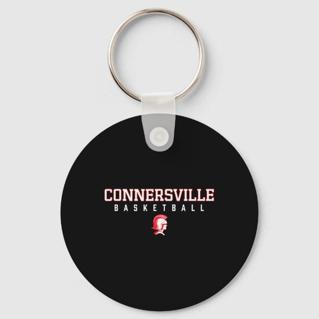 Connersville Spartans logotyp Sketll Hs  Nyckelring (Framsida)