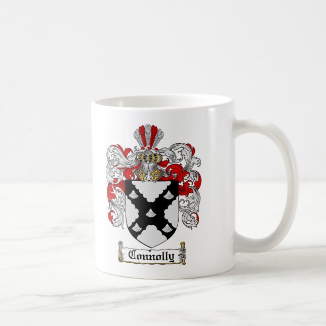CONNOLLY-FAMILJVAPENSKÖLD - CONNOLLY-VAPENSKÖLD KAFFEMUGG (Höger)