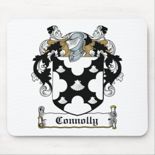 Connolly familjvapensköld musmatta