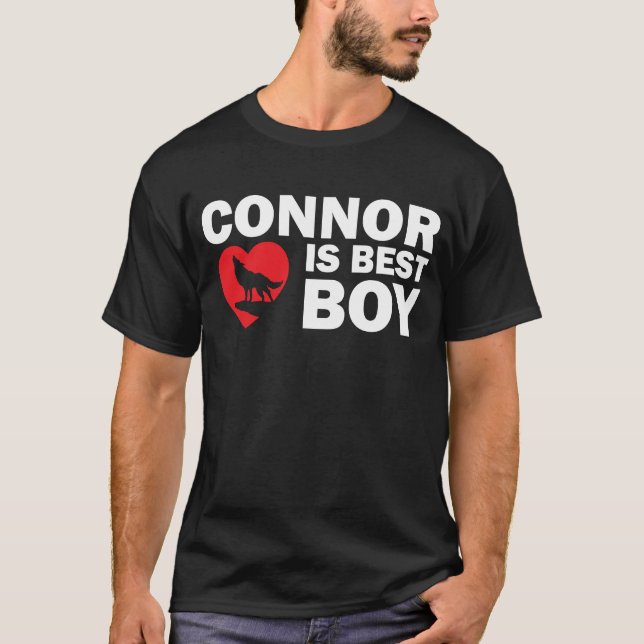 Connor är den bäst pojkemörkT-tröja T Shirt (Framsida)