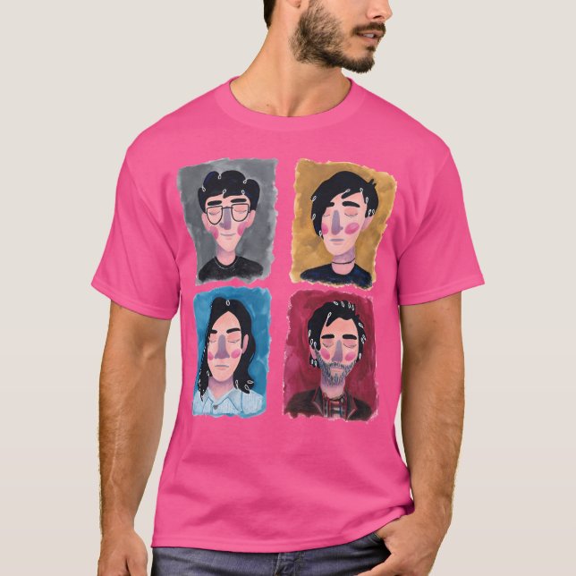 Conor Oberst genom åldern T Shirt (Framsida)