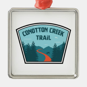 Conotton Bäck Trail Julgransprydnad Metall