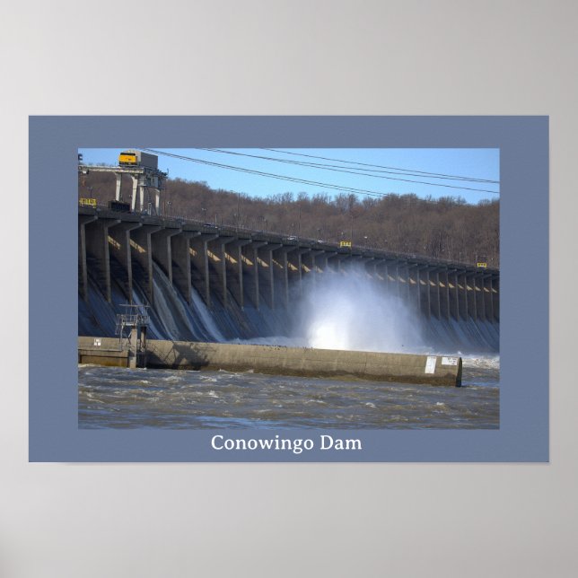 Conowingo Dam Fotoaffisch Poster (Framsidan)