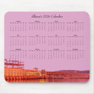 Conowingo Dam vid soluppgång – 2026 Kalender Musmatta