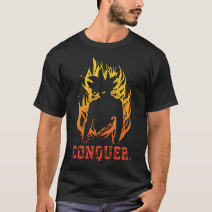 CONQUER - Anime Gym Motivational T Shirt
