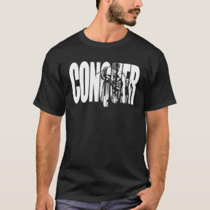 Conquer Ronnie Coleman Olympia Bodybuilding G T Shirt
