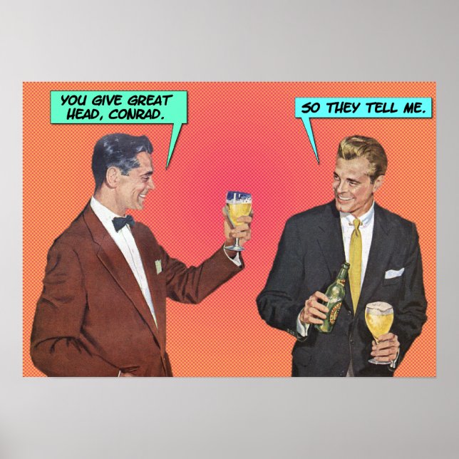 Conrads gåva [lustigt poster homosexuella] (Framsidan)