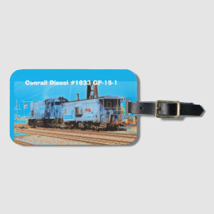 Conrail Diesel #1633 GP-15-1 och caboose Bagagebricka